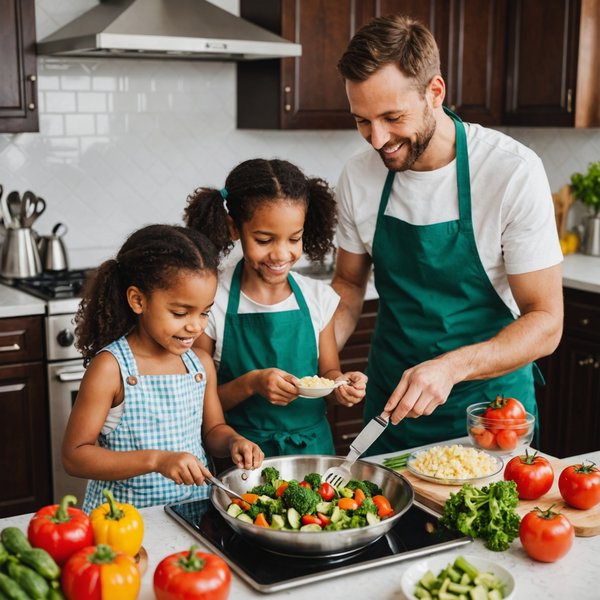 Quels conseils pour initier les enfants à la cuisine végétarienne?