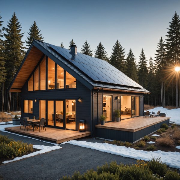 Quels sont les avantages des systèmes de chauffage solaire pour les maisons en climat froid ?