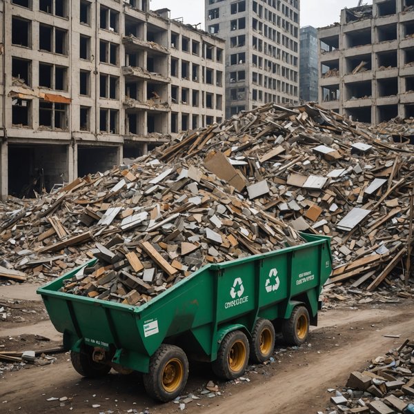 Quelle est la meilleure méthode pour recycler les déchets de construction dans les zones urbaines ?